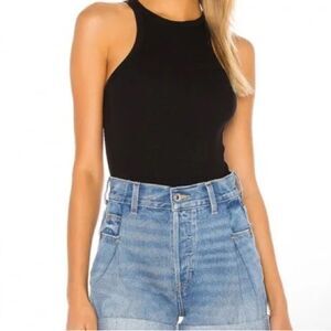 AGOLDE Rianne High Neck Tank Bodysuit L